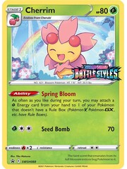 Pokemon Cherrim (Prerelease) (SWSH088) Lightly Played Holofoil