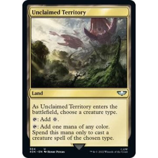 Magic: The Gathering Unclaimed Territory (Surge Foil) (304) Lightly Played Foil