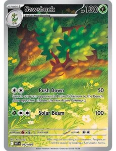 Pokemon Sawsbuck (092) Lightly Played