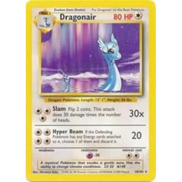 Pokemon Dragonair (018) Unlimited Lightly Played