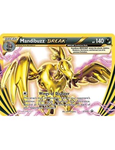 Pokemon Mandibuzz BREAK (XY182) Moderately Played