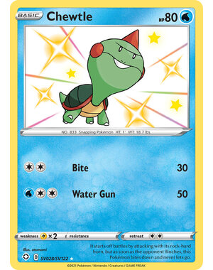 Pokemon Chewtle (SV028) Lightly Played
