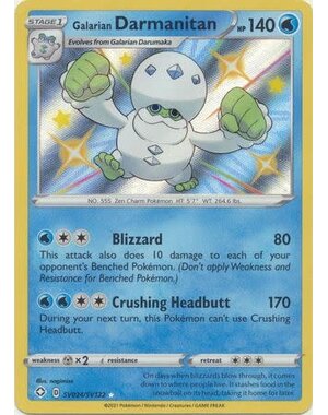 Pokemon Galarian Darmanitan (SV024) Lightly Played Holofoil