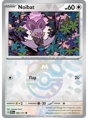 Pokemon Noibat (master Ball Pattern) (090) Lightly Played
