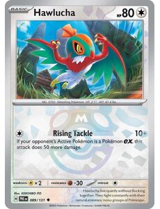 Pokemon Hawlucha (Master Ball Pattern) (089) Lightly Played