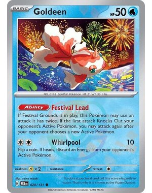 Pokemon Goldeen (Master Ball Pattern) (020) Lightly Played