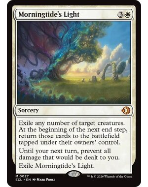 Magic: The Gathering Morningtide's Light (027) Lightly Played