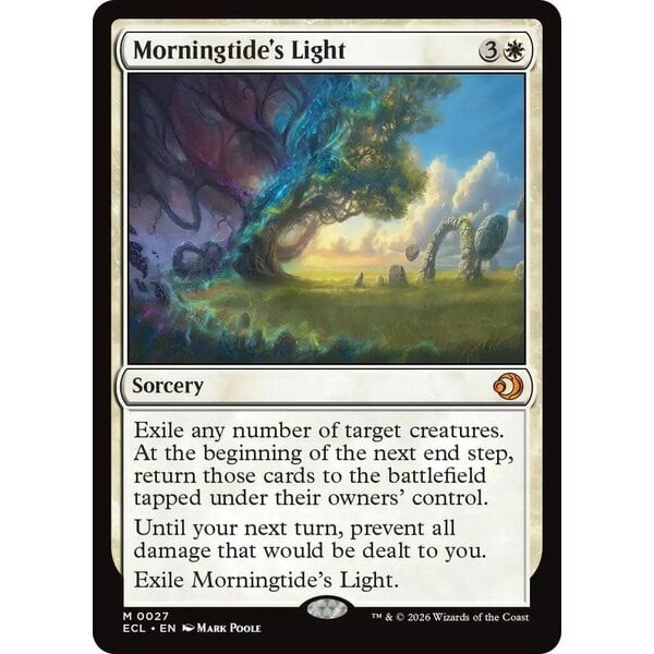 Magic: The Gathering Morningtide's Light (027) Lightly Played