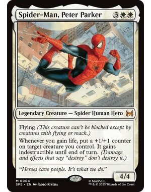 Magic: The Gathering Spider-Man, Peter Parker (004) Lightly Played