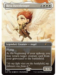 Magic: The Gathering Reya Dawnbringer (Rainbow Foil) (1682) Lightly Played Foil