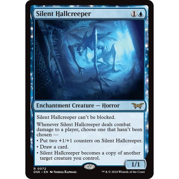 Magic: The Gathering Silent Hallcreeper (072) Lightly Played
