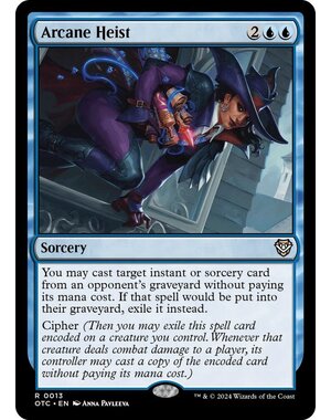 Magic: The Gathering Arcane Heist (013) Lightly Played