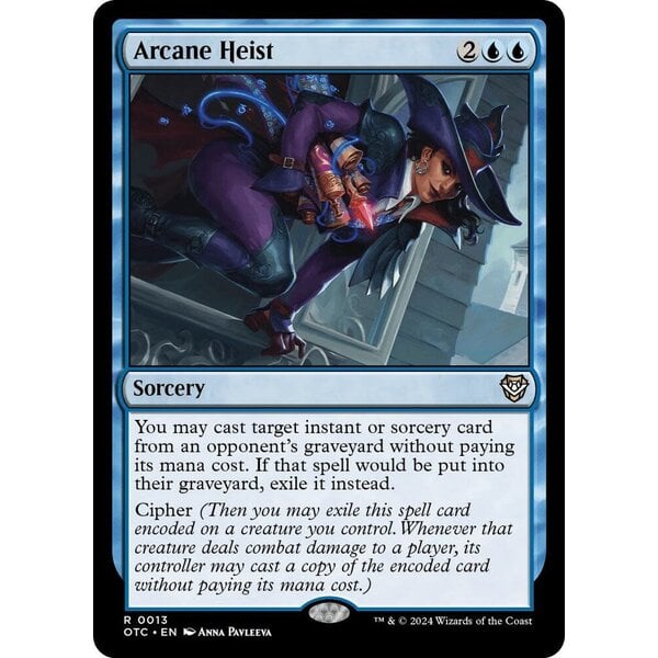 Magic: The Gathering Arcane Heist (013) Lightly Played
