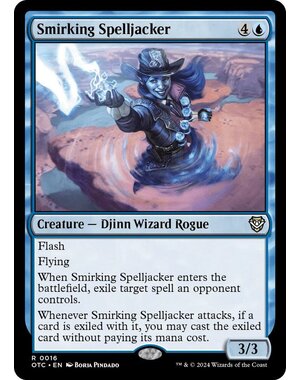 Magic: The Gathering Smirking Spelljacker (016) Lightly Played