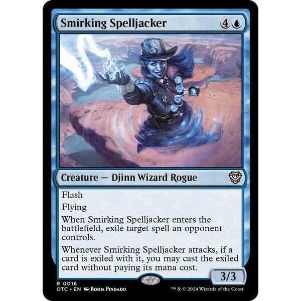 Magic: The Gathering Smirking Spelljacker (016) Lightly Played
