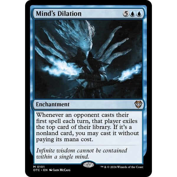 Magic: The Gathering Mind's Dilation (101) Lightly Played