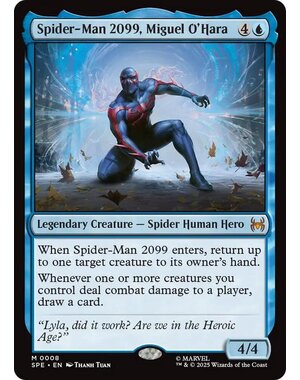 Magic: The Gathering Spider-Man 2099, Miguel O'Hara (008) Lightly Played