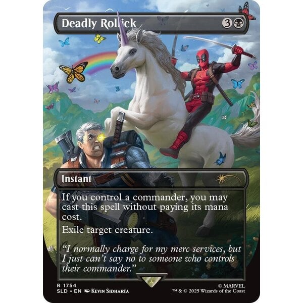 Magic: The Gathering Deadly Rollick (1754) Lightly Played