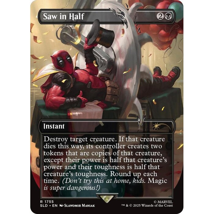 Magic: The Gathering Saw in Half (1755) Lightly Played