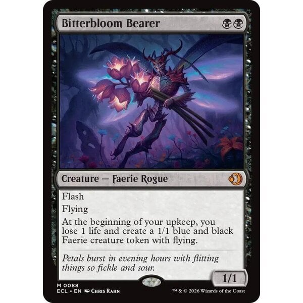 Magic: The Gathering Bitterbloom Bearer (088) Lightly Played Foil