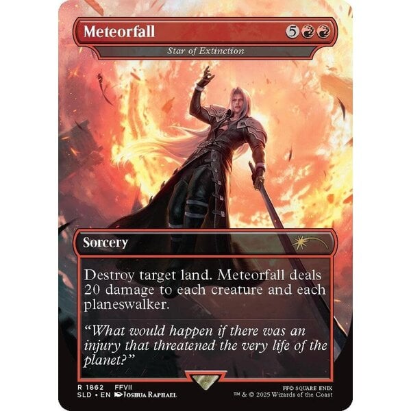 Magic: The Gathering Meteorfall - Star of Extinction (1862) Lightly Played