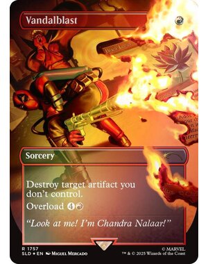 Magic: The Gathering Vandalblast (Rainbow Foil) (1757) Lightly Played Foil