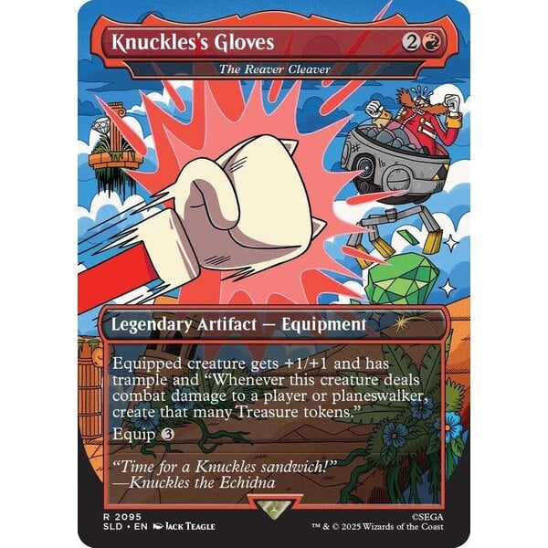 Magic: The Gathering Knuckle's Gloves - The Reaver Cleaver (2095) Lightly Played