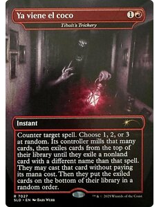 Magic: The Gathering Ya viene el coco - Tibalt's Trickery (7027) Lightly Played