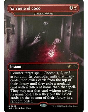 Magic: The Gathering Ya viene el coco - Tibalt's Trickery (7027) Lightly Played