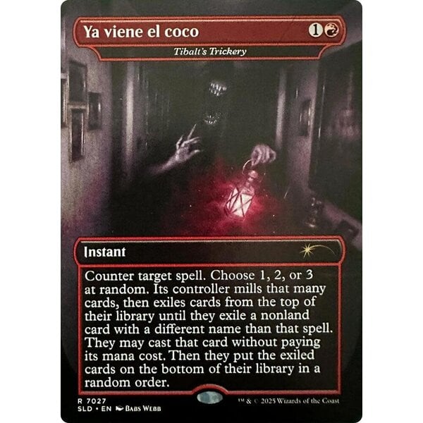 Magic: The Gathering Ya viene el coco - Tibalt's Trickery (7027) Lightly Played