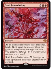 Magic: The Gathering Soul Immolation (156) Lightly Played