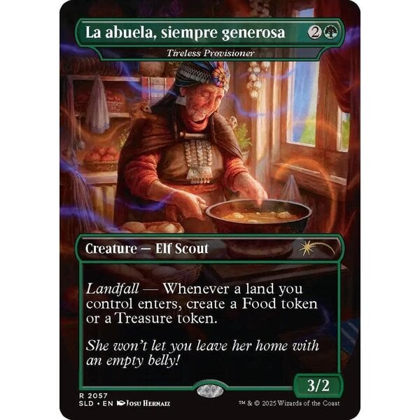 Magic: The Gathering La abuela, siempre generosa - Treless Provisioner (2057) Lightly Played