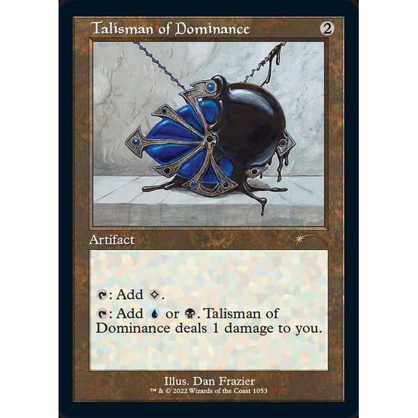 Magic: The Gathering Talisman of Dominance (Retro Frame) (Foil Etched) (1053) Near Mint Foil
