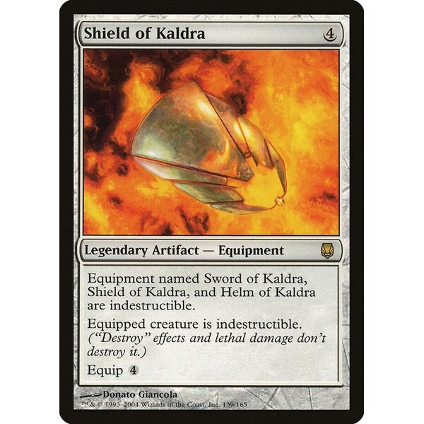 Magic: The Gathering Shield of Kaldra (139) Lightly Played
