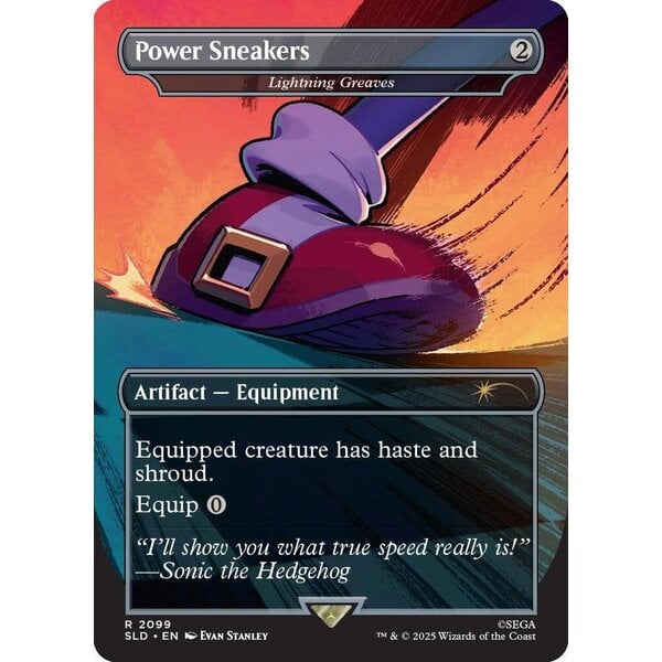 Magic: The Gathering Power Sneakers - Lightning Greaves (2099) Lightly Played