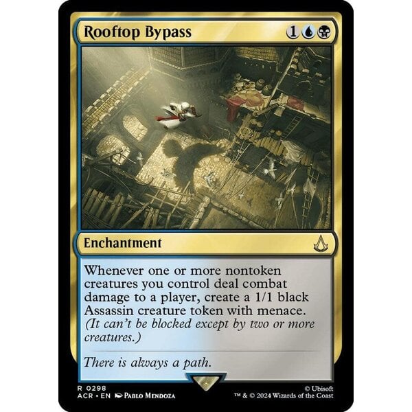 Magic: The Gathering Rooftop Bypass (298) Lightly Played