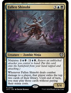 Magic: The Gathering Fallen Shinobi (226) Lightly Played