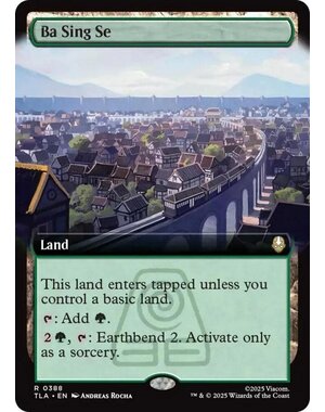 Magic: The Gathering Ba Sing Se (Extended Art) (388) Lightly Played