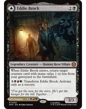 Magic: The Gathering Eddie Brock (055) Lightly Played