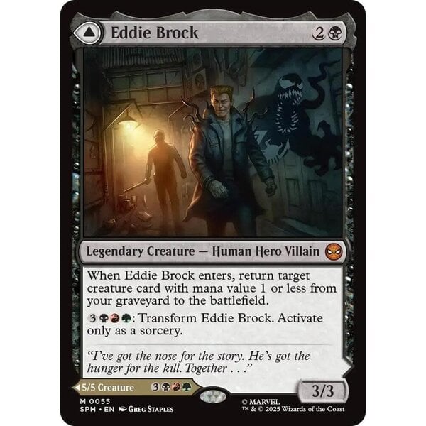Magic: The Gathering Eddie Brock (055) Lightly Played