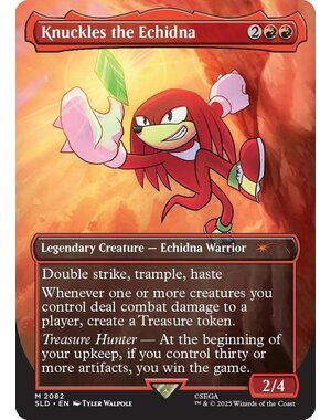Magic: The Gathering Knuckles the Echidna (2082) Lightly Played