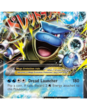 Pokemon M Blastoise EX (018) Lightly Played Holofoil