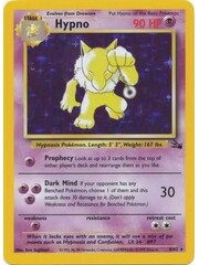 Pokemon Hypno (008) UNL Lightly Played Holofoil