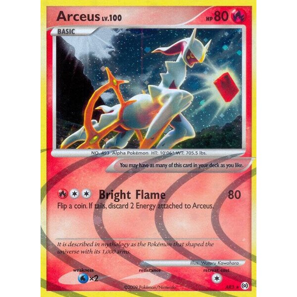 Pokemon Arceus (AR3) Damaged