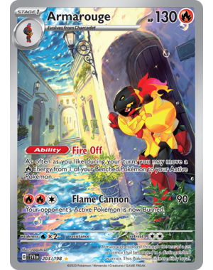 Pokemon Armarouge (203) Near Mint Holofoil