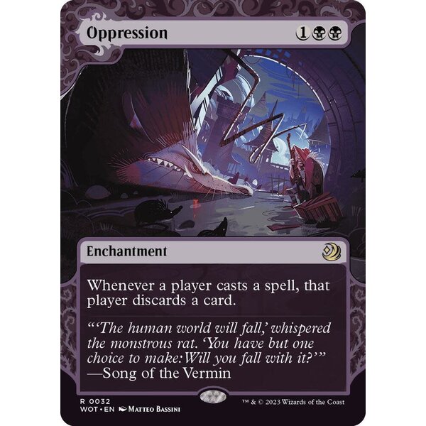 Magic: The Gathering Oppression (032) Lightly Played