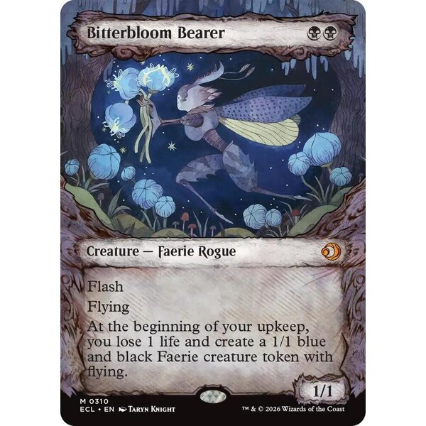 Magic: The Gathering Bitterbloom Bearer (Showcase) (310) Lightly Played