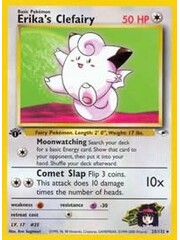 Pokemon Erika's Clefairy (025) UNL Lightly Played