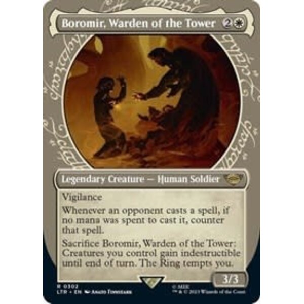 Magic: The Gathering Boromir, Warden of the Tower (Showcase) (302) Lightly Played Foil