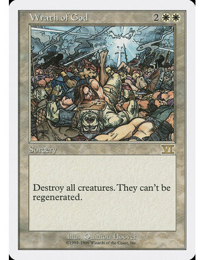 Magic: The Gathering Wrath of God (100) Lightly Played